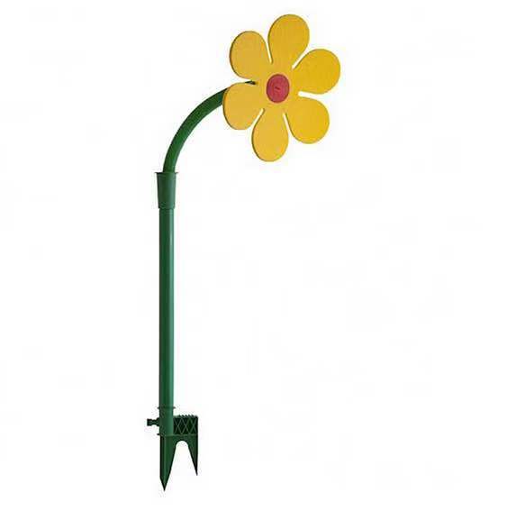 Dancing Daisy Sunflower Garden Sprinkler | PE + Sponge | Spinning Flower Sprinkler | Standard Hose Fit | With & Without Joint | Red, Yellow & White | Lawn, Garden & Yard Watering