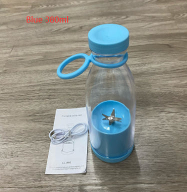 350ml USB Rechargeable Portable Mini Blender | SUS304 4-Blade, 20,000 RPM, CS+C Technology, White, Pink & Black