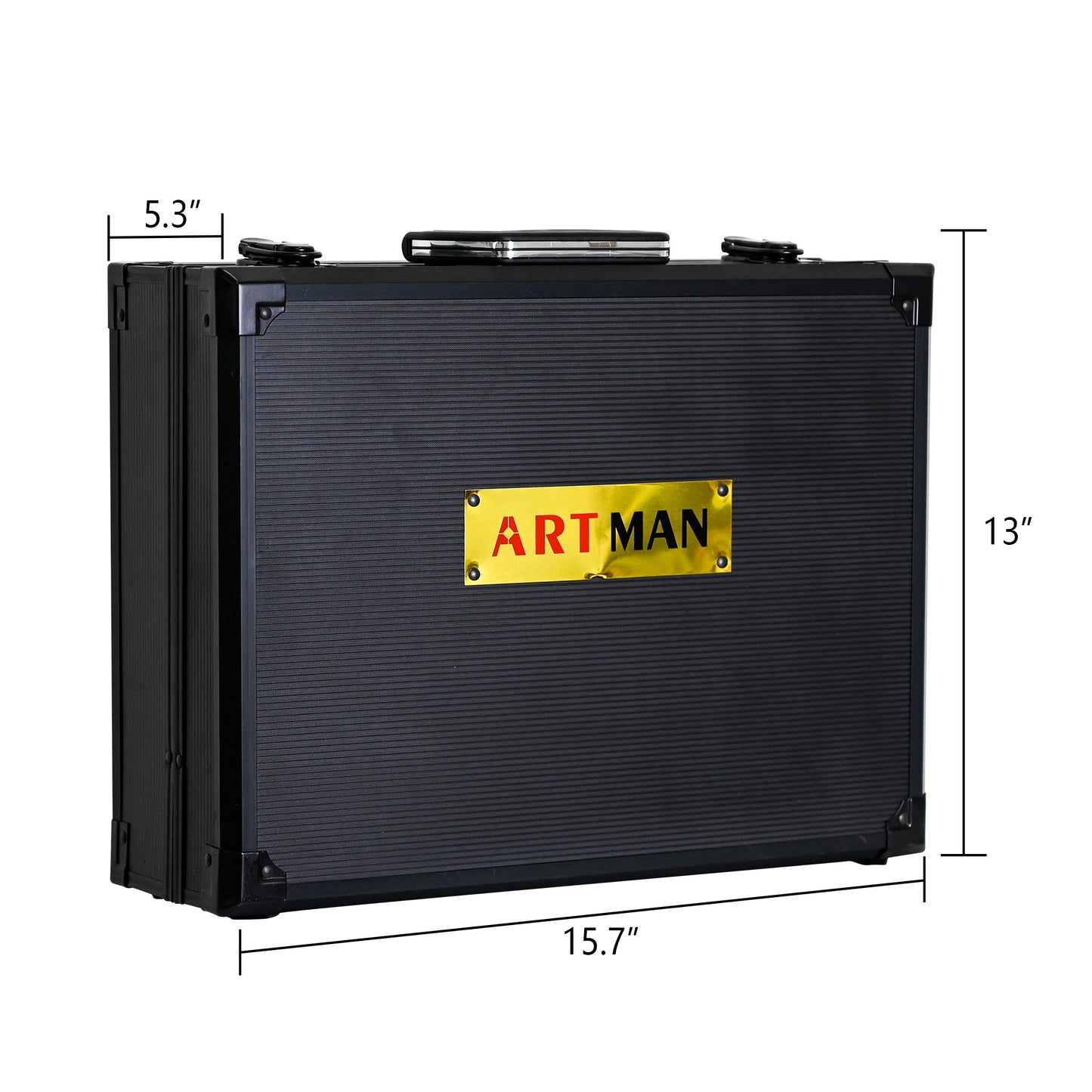 247-Piece Home & General Maintenance Tool Set | Carbon Steel, Aluminum Suitcase, Sockets, Bits & More