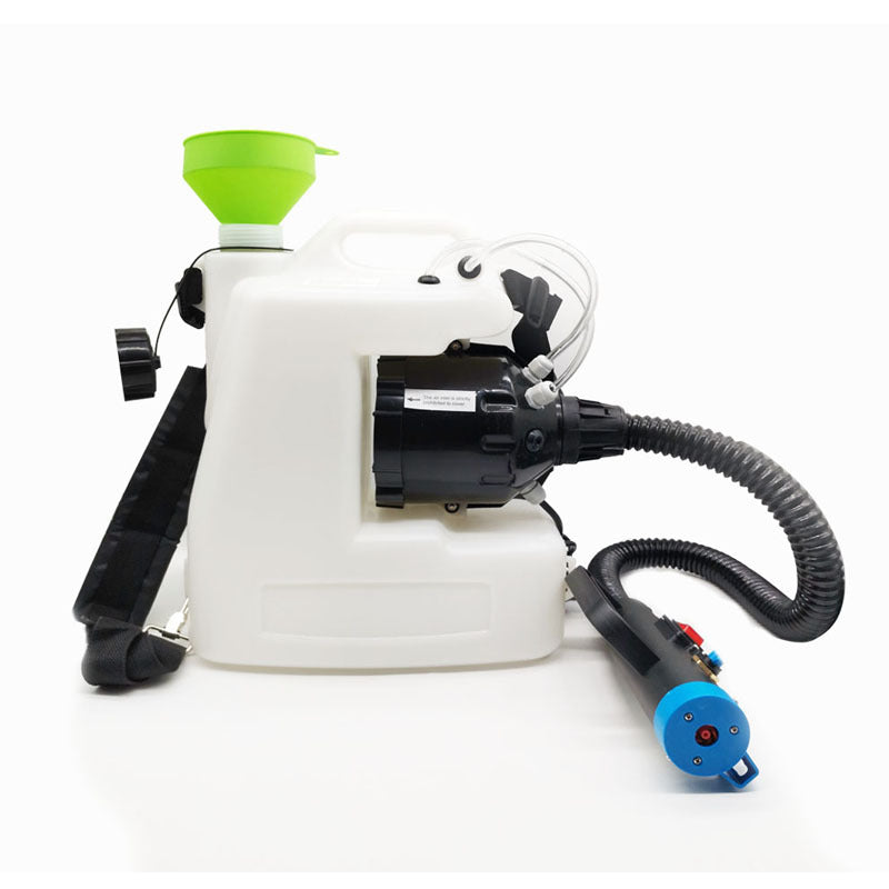 12L Knapsack Electric Sprayer | 1400W, 5-6m Range, 0-50μm Atomization, Plant Protection & Disinfection