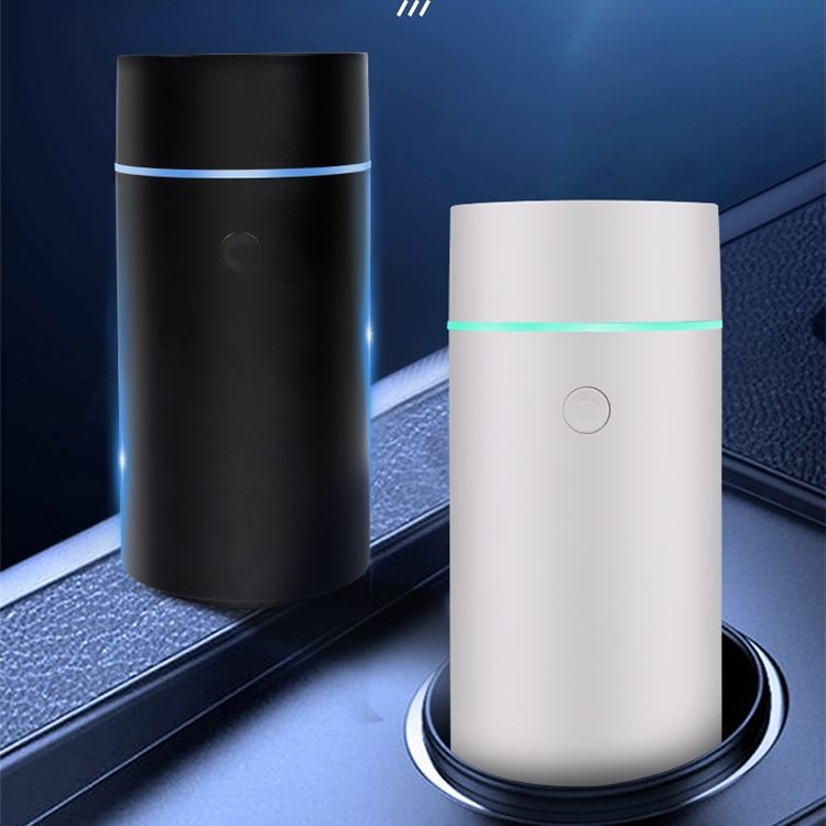 Mini USB Aroma Diffuser & Humidifier | 80ml | 20–35ml/h | RGB LED | 5W | Silent | PP+ABS | Black & White | Bedroom, Office & Spa