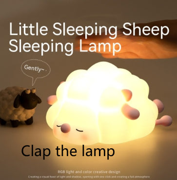 Silicone Animal Night Light | BPA-Free | 3 Brightness Levels | 30-Min Timer | 6hr Battery | Type-C | Kids Bedroom | Black, Pink, Panda & Rabbit