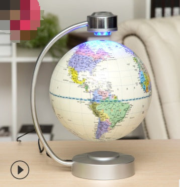 Magnetic Levitating Floating Globe | 6" & 8" | LED Glow & Standard Styles | Home, Office & Desk Decor | Premium Gift