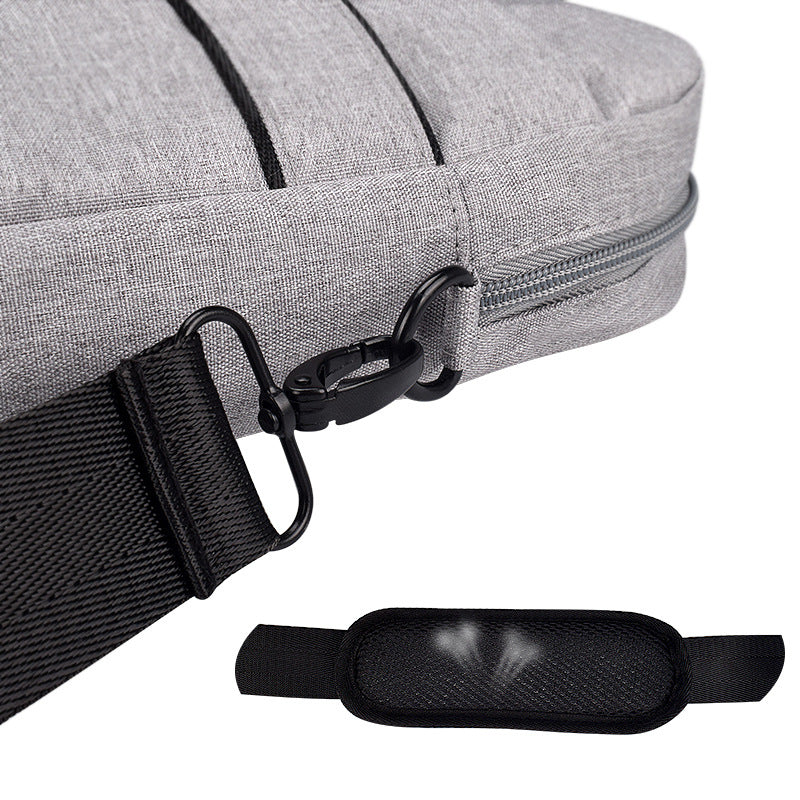 Oxford Cloth Laptop Shoulder Bag | 13.3", 14.1", 15.4" & 15.6" | Business Messenger Bag | Matte Finish | 5 Colours