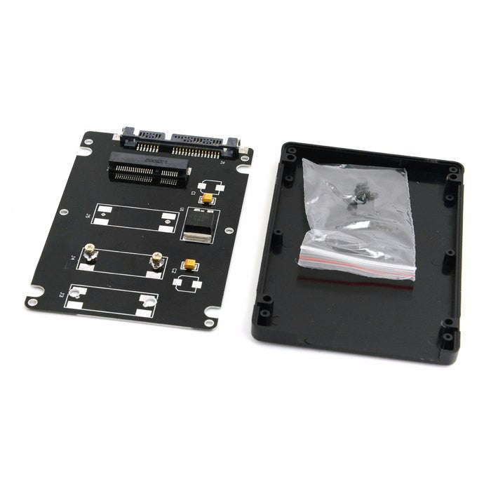 mSATA to 2.5" SATA 3.0 SSD Enclosure Adapter | Ultra-Thin 7mm, No Speed Loss, Notebook Compatible
