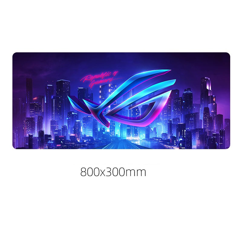 Extended Gaming Mouse Pad | 800×300mm, Natural Rubber, 1.5mm | ROG Anime Design | 11 Styles