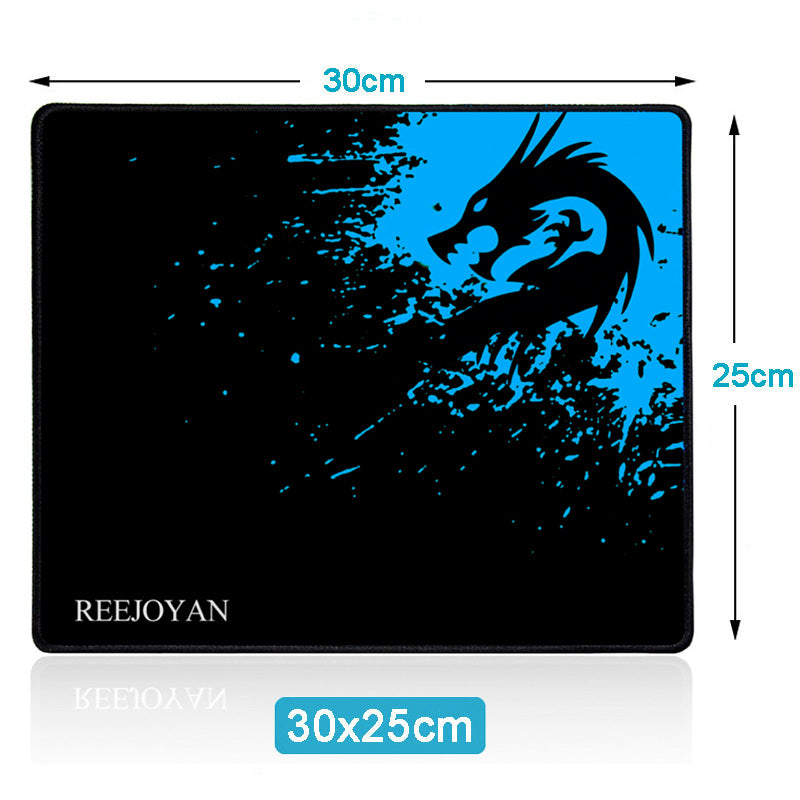Gaming & Office Mouse Pad | Smooth Textured Surface | Reinforced Stitched Edges | Natural Rubber Non-Slip Base | Easy Clean | 4 Sizes