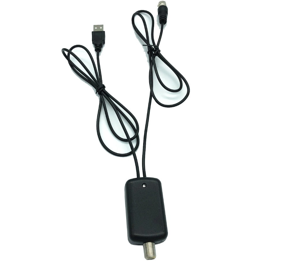 HDTV TV Antenna Signal Amplifier Booster | DVB | 75Ω | SWR ≤1.5dB | 3–5V | Low Noise | More Channels & Clearer Picture