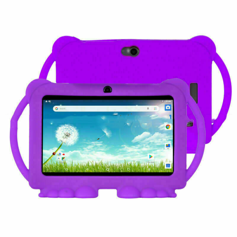 7" Android Kids Tablet | Quad-Core, Dual Camera, Wi-Fi, Bluetooth | Blue, Pink, Purple, Red