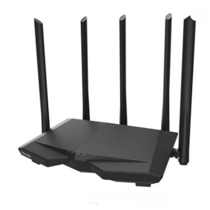 AC7 Dual-Band WiFi Router | 4-Port | Shared Internet | 220×141mm | Home & Office Wireless Router