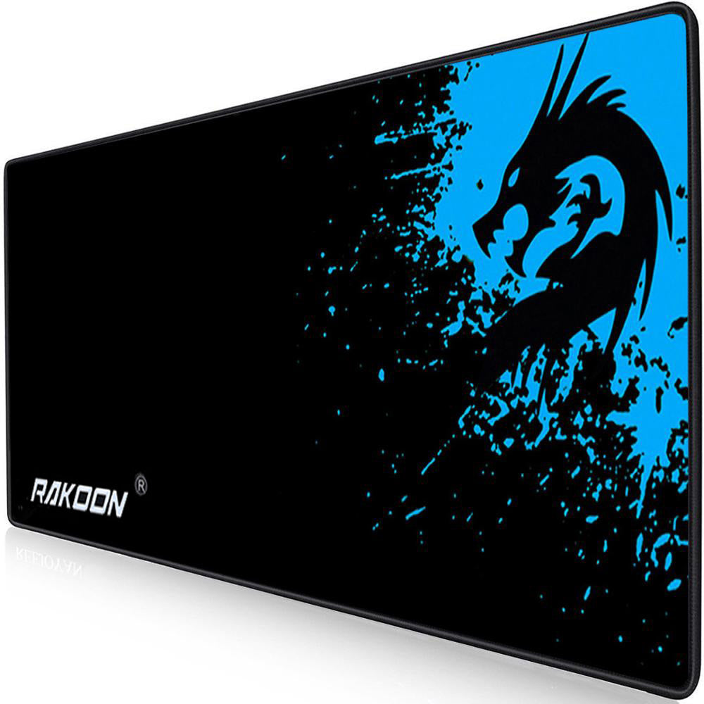 Gaming & Office Mouse Pad | Smooth Textured Surface | Reinforced Stitched Edges | Natural Rubber Non-Slip Base | Easy Clean | 4 Sizes