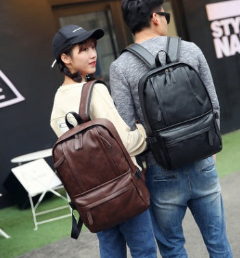 Men's PU Leather Shoulder & Laptop Bag | Casual Crossbody | Wear-Resistant | Black & Brown | 4 Styles