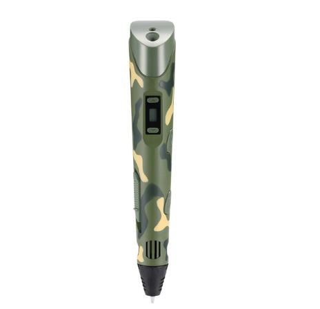 3D Printing Pen with PLA Filament | Adjustable Temp & Speed | LED Indicator | 185×45×10mm | Blue, Pink, Purple, Yellow & Camouflage | US/UK/EU/AU/USB | Pen & Filament Bundles