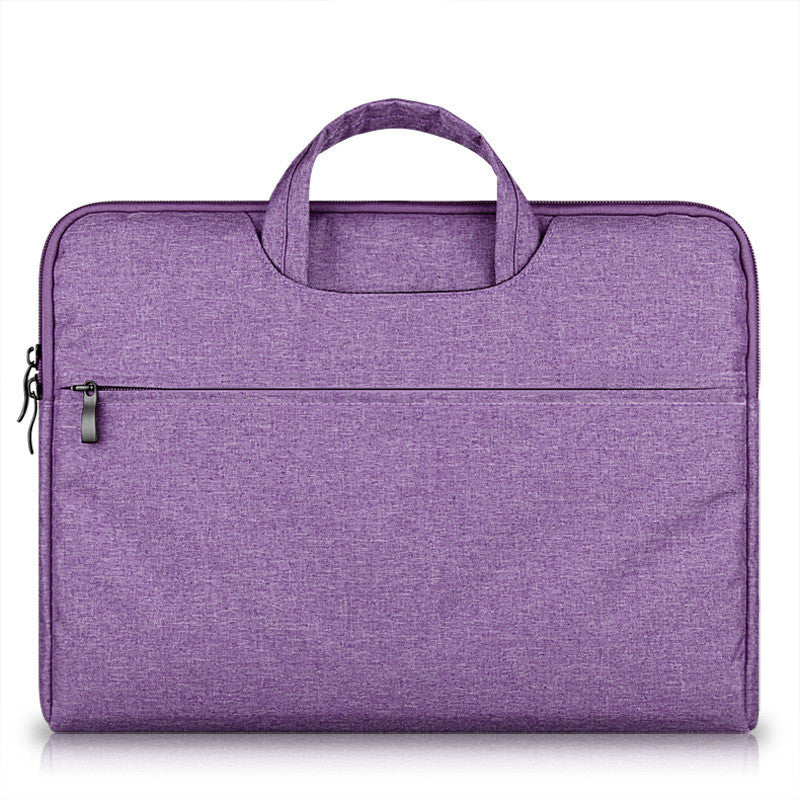 Suit Fabric Laptop Sleeve with Soft Handle | Space Cotton & Plush Lining | 11.6–15.6" | MacBook & Laptop | 6 Colours