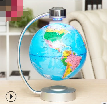 Magnetic Levitating Floating Globe | 6" & 8" | LED Glow & Standard Styles | Home, Office & Desk Decor | Premium Gift
