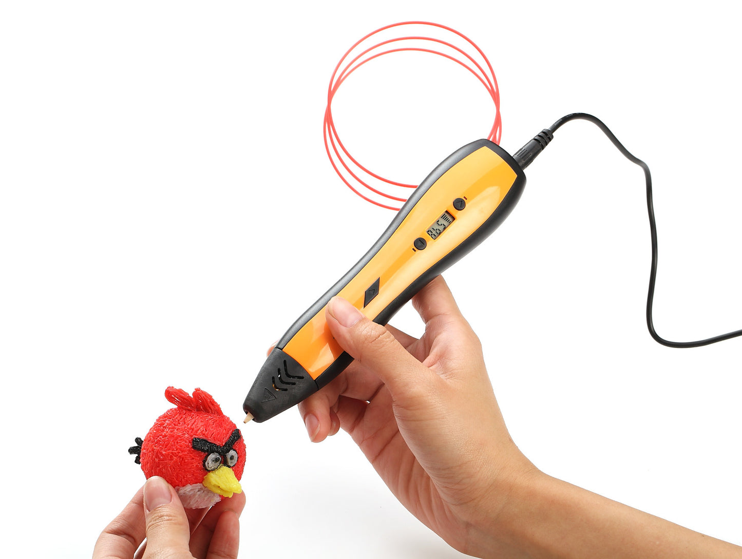 3D Printing Pen with LCD Screen | ABS & PLA | 6-Speed Control | Kids & Adults | 4 Colors