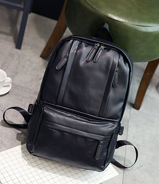 Men's PU Leather Shoulder & Laptop Bag | Casual Crossbody | Wear-Resistant | Black & Brown | 4 Styles