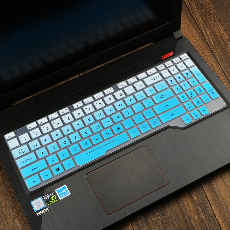 ASUS Laptop Keyboard Protective Cover Skin | Dust & Spill Proof | 15 Colours | Solid, Gradient, Translucent & Rainbow | Silicone Film
