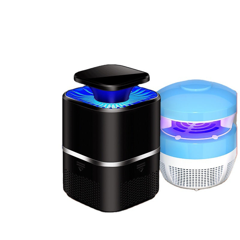 Photocatalyst UV Blue Light Mosquito Killer Lamp | USB Powered | Physical Trap | 150+ sqm Coverage | Chemical-Free | Safe for Baby & Family | Flagship Model | Black & White
