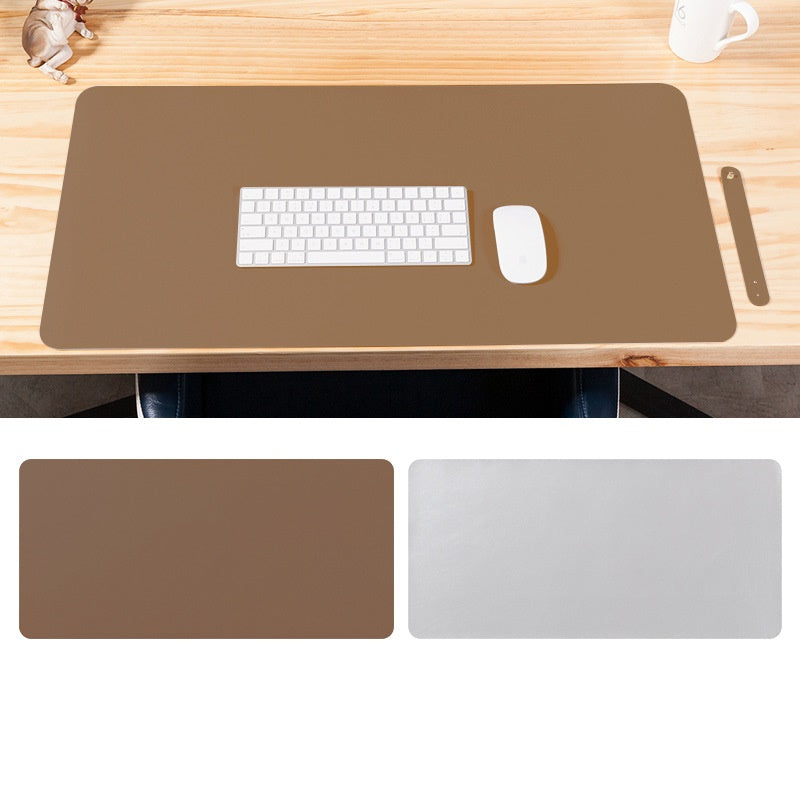Double-Sided PU Leather Desk & Mouse Pad | Waterproof | 2mm | 600–1200mm | 6 Colours | Gaming & Office
