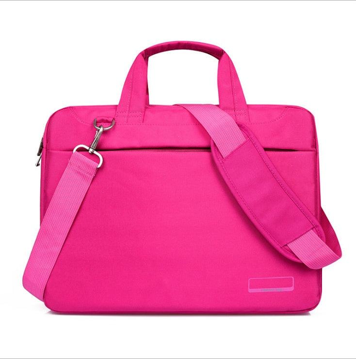 Oxford Laptop Shoulder Bag & Sleeve | 12"-17" | Airbag & Standard | Multi-Pocket | 10 Colors