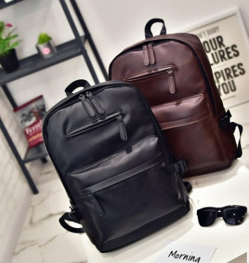 Men's PU Leather Shoulder & Laptop Bag | Casual Crossbody | Wear-Resistant | Black & Brown | 4 Styles