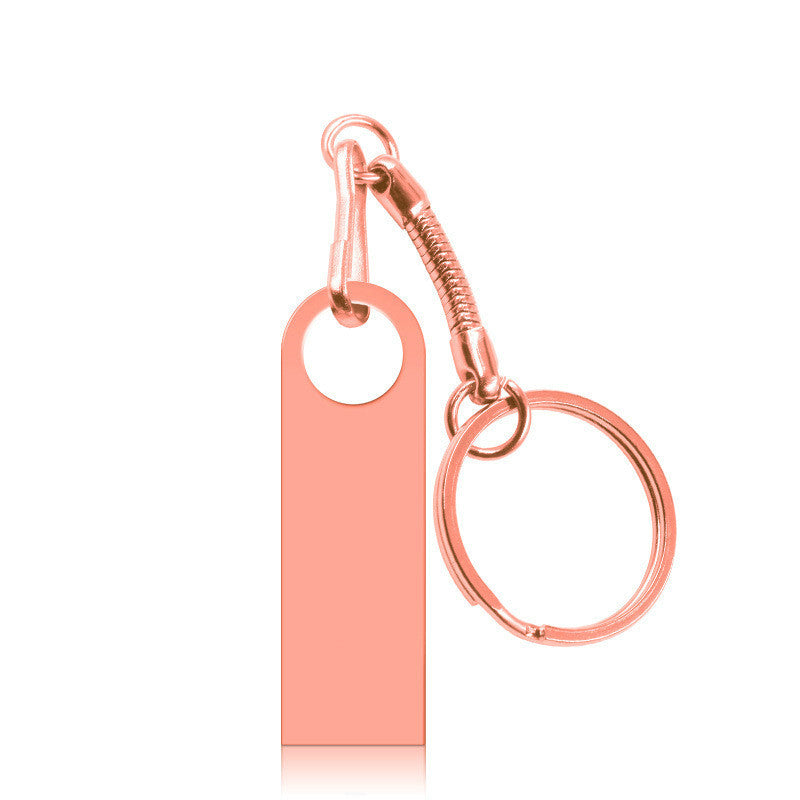 Metal USB Flash Drive | USB 3.0 | 120MB/s Read | 8GB–128GB | Black Gold Pink Silver