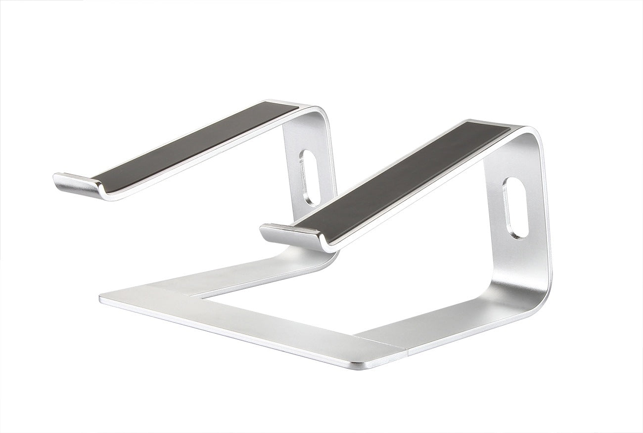 Aluminium Alloy Laptop Stand | Ergonomic Desktop Riser | 14.5×22.5×26cm | Black, Grey, Rose Gold & Silver