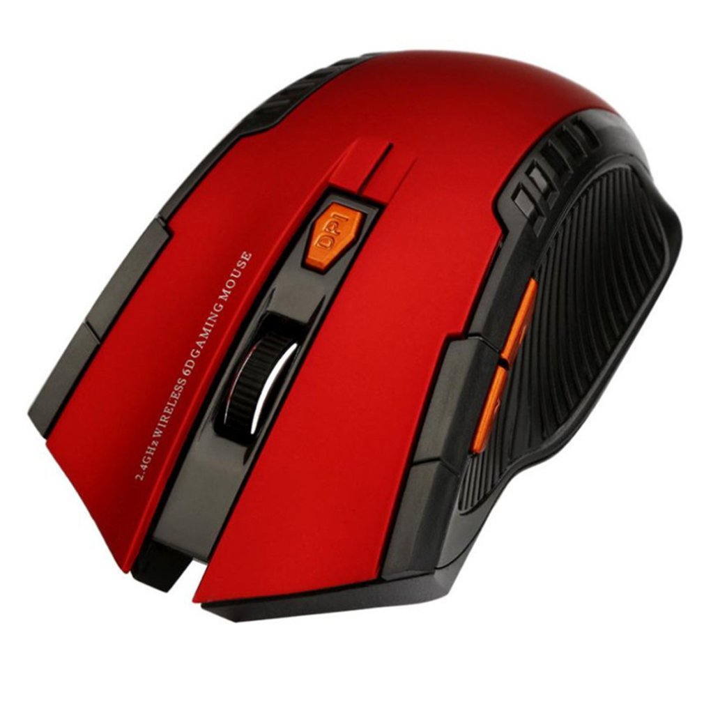 RGB Color-Changing Wired USB Mouse | Ultra-Slim, Scroll Wheel, Plug & Play | Red