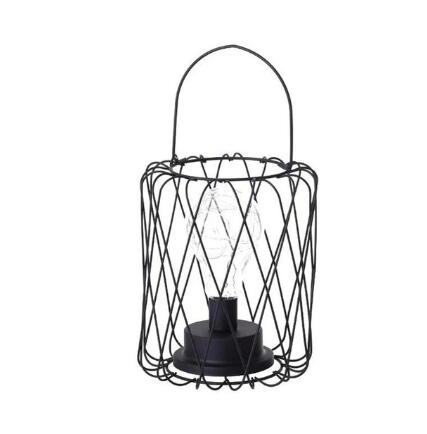 Wrought Iron Wine-Shaped Decorative Table Lamp | Copper Wire LED | Battery Powered | IP43 | 7 Styles | Home, Hotel & Restaurant