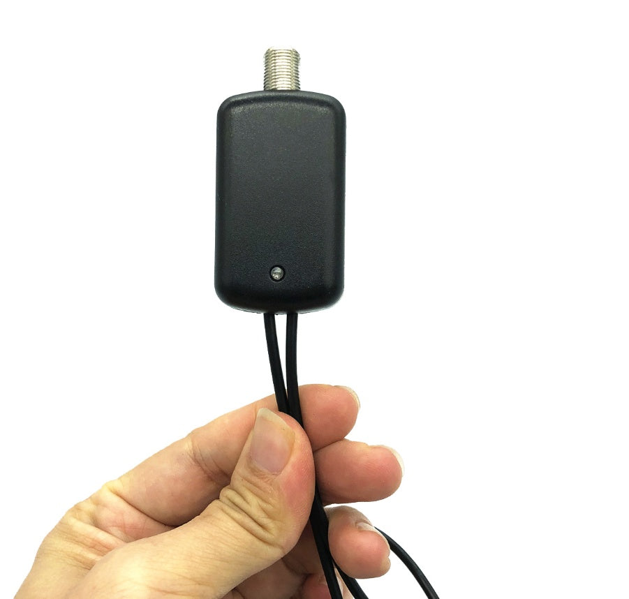 HDTV TV Antenna Signal Amplifier Booster | DVB | 75Ω | SWR ≤1.5dB | 3–5V | Low Noise | More Channels & Clearer Picture