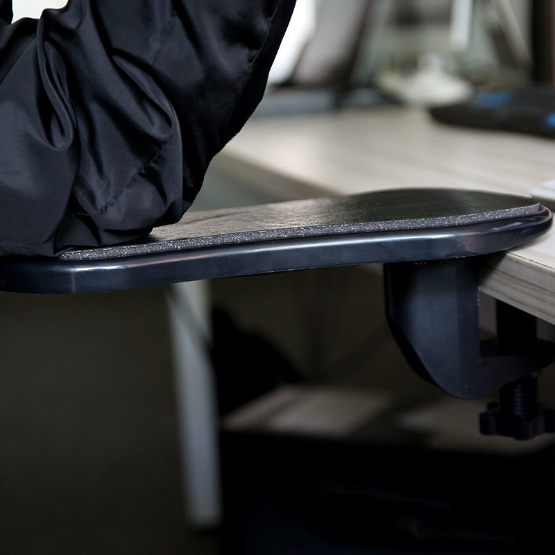 Desk-Mounted Ergonomic Wrist Rest & Arm Support | Mouse Pad | Non-Slip | Fits Desks up to 5cm | 3 Colours