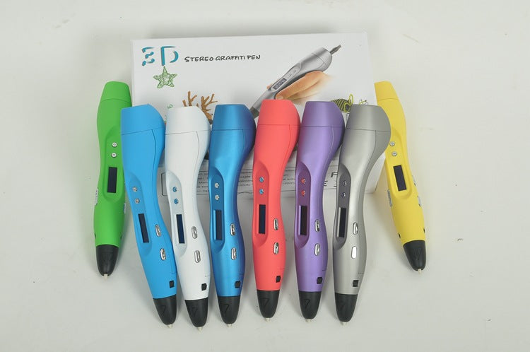 Professional 3D Printing Pen | ABS & PLA | 60-245°C | 6-Speed | 0.7mm Nozzle | 1.75mm Filament | Lightweight