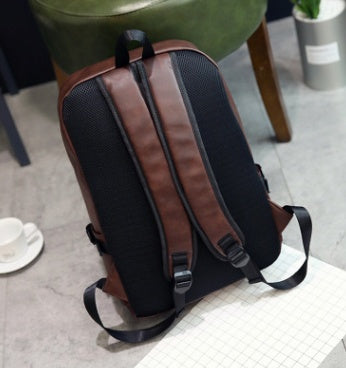Men's PU Leather Shoulder & Laptop Bag | Casual Crossbody | Wear-Resistant | Black & Brown | 4 Styles