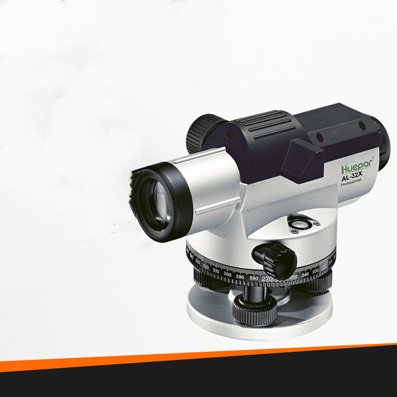 32X Automatic Optical Level | IP54, 120m Range, 36mm Lens, 1.0mm/km Accuracy, Construction Surveying