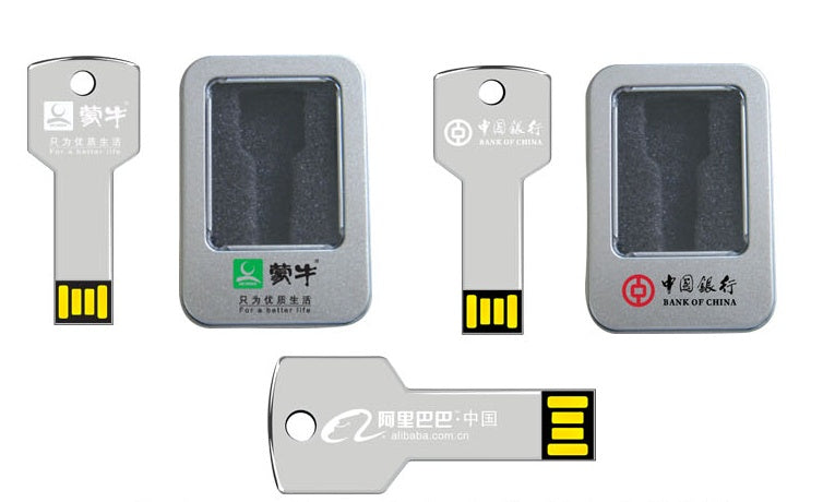 Custom Logo USB Flash Drive | 1GB–64GB | Lightweight 26g | Corporate Gift | Optional Tin Box