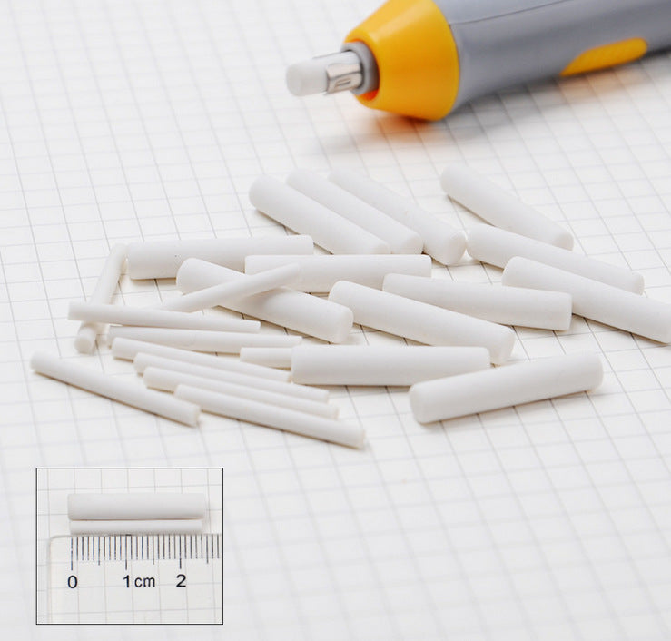 Electric Eraser Pen | Battery-Operated | Artists, Students & Office | Black & Gray | Replacement Cores Available