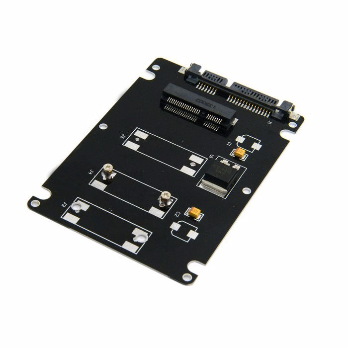 mSATA to 2.5" SATA 3.0 SSD Enclosure Adapter | Ultra-Thin 7mm, No Speed Loss, Notebook Compatible