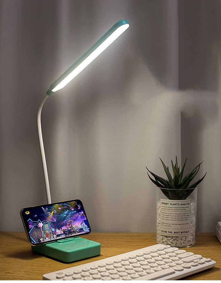 Touch LED Desk Lamp | Eye-Care | ≤36V | Touch Switch | Modern Minimalist | Pink & White | Bedroom, Study & Office | Night Light & Reading Lamp