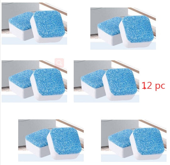 Washing Machine Tub Cleaning Bomb Tablets | Active Oxygen | Deep Clean | Deodorises | 15g Each | 1–100pcs | Blue & White | All Machine Brands