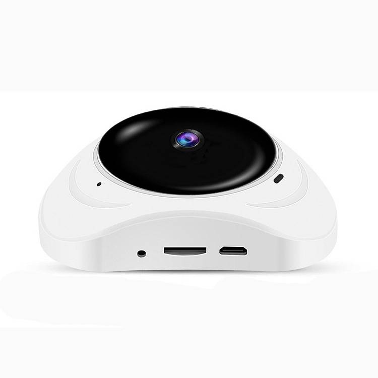 360° Panoramic WiFi Indoor Security Camera | 1.3MP, 2MP & 3MP | Night Vision | Pan-Tilt | Alarm | 80m² Coverage | Black & White