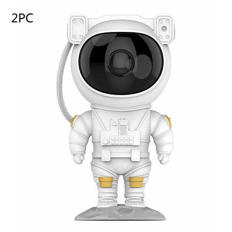 Astronaut Galaxy Starry Sky Projector Lamp | 5W | Nebula & Stars | Remote | 40/90min Timer | USB, APP & Rechargeable | 245×123×115mm | Bedroom & Kids Room