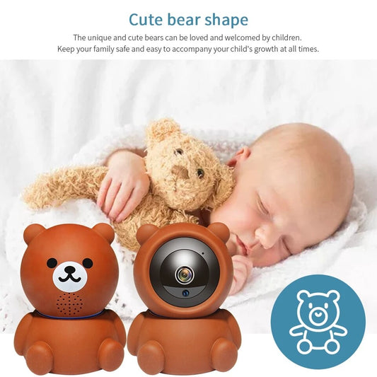 1080P WiFi IP Security Camera | Auto Tracking | IR Night Vision | Motion Alert | Cloud + SD Storage | 5V | EU/UK/US | No Card, 32GB, 64GB & 128GB