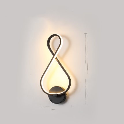 Nordic Minimalist LED Wall Lamp | Silicone Shade | 30,000h LED | Button Switch | 110V & 220V | Warm & White Light | Multiple Styles