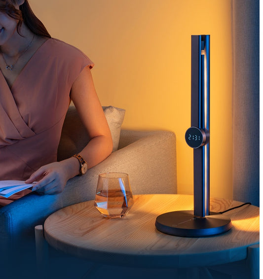 Smart Alloy LED Desk Lamp | Touch Control, Stepless Dimming, 16-20W, 100-240V | Aurora Green Retro & Elegant Black Smart