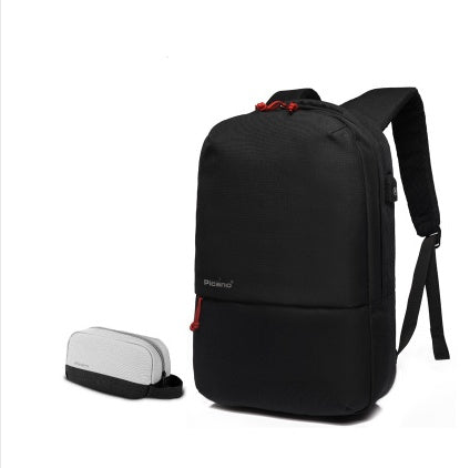 Multi-Functional USB Charging Laptop Backpack | 15" Laptop | Water-Repellent Oxford | Multiple Compartments