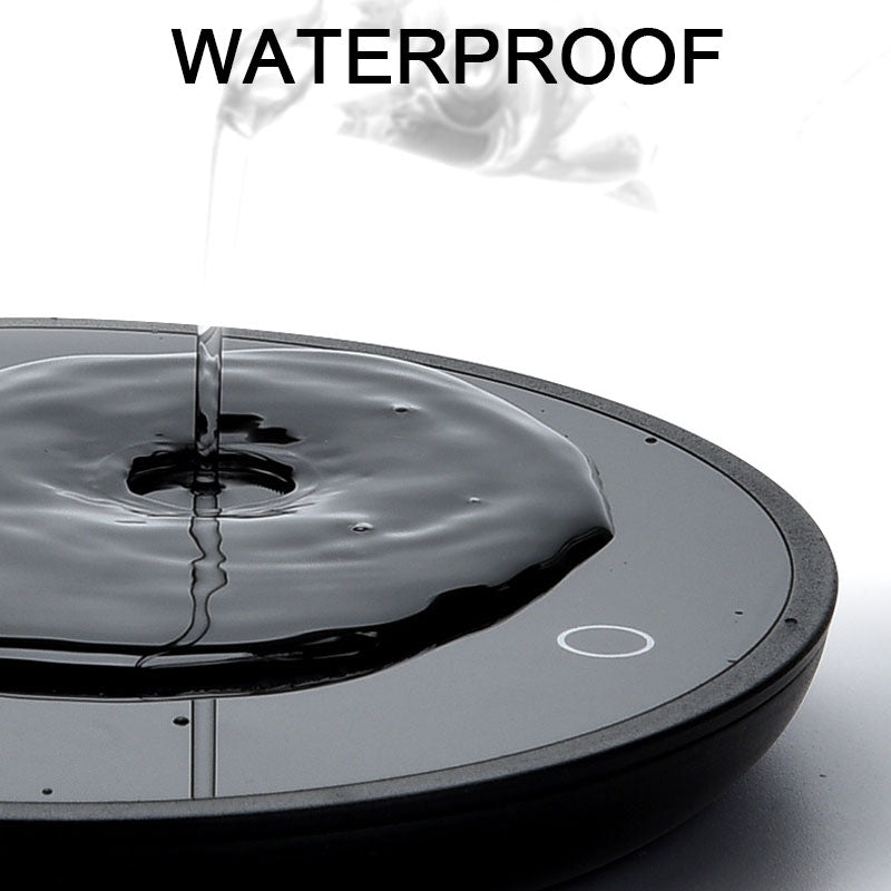 Electric Mug & Cup Warmer | Constant Temperature | ABS + Tempered Glass | Waterproof | Low & High Temp | AU, EU, UK & US | Black