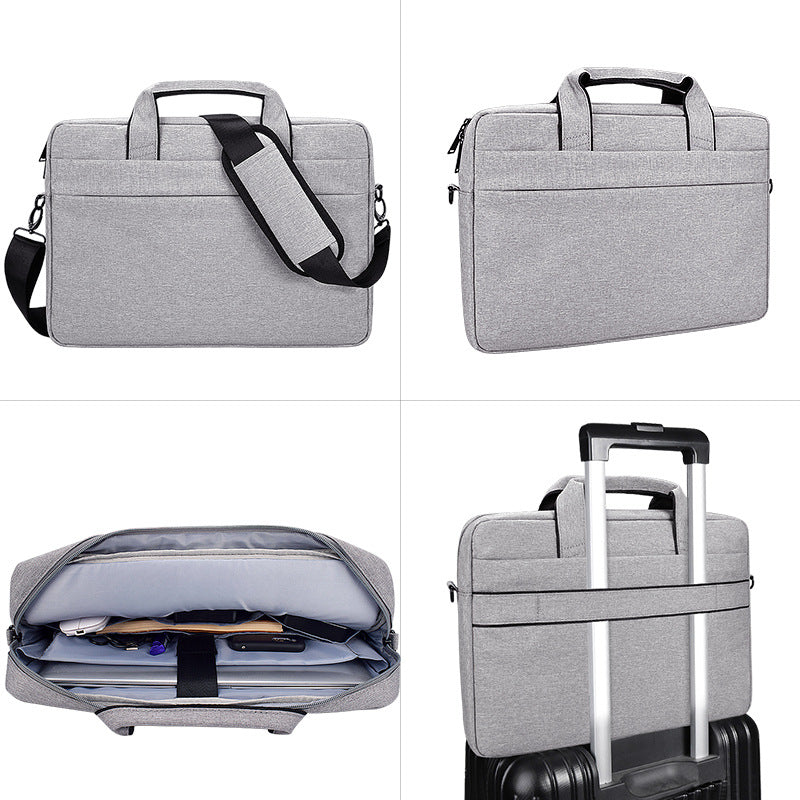 Oxford Cloth Laptop Shoulder Bag | 13.3", 14.1", 15.4" & 15.6" | Business Messenger Bag | Matte Finish | 5 Colours