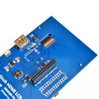 5" HDMI Touchscreen LCD Display for Raspberry Pi | 800x480 HD, Resistive Touch, Backlight Control