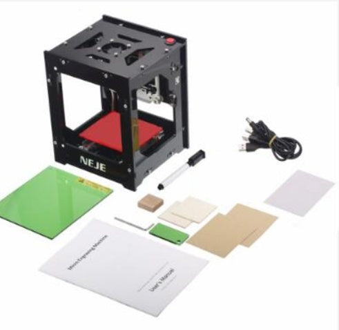NEJE CNC Laser Engraving Machine | 1500mW / 3000mW Blue-Violet Laser, USB Powered, Acrylic & Wood